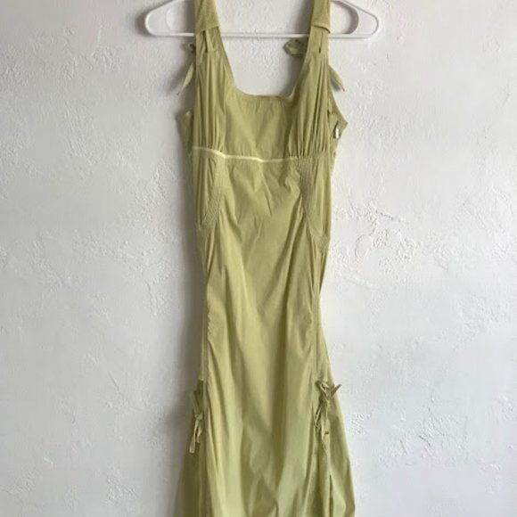 Mint Polyamide Dress, Parachute style, Size 6, French Made - Picture 1 of 5
